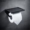 Wall Mounted Black Toilet Paper Holder