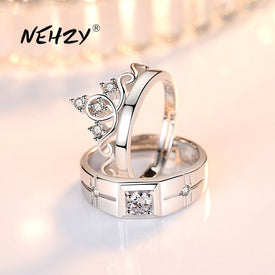 NEHZY 925 sterling silver new jewelry fashion couple ring