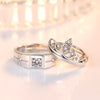 NEHZY 925 sterling silver new jewelry fashion couple ring