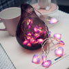 3M Led Love Heart Wedding String Fairy Light Christmas Pink Girl Romantic LED Light