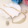 Dubai Gold Jewelry Sets Nigerian Wedding African Beads Crystal