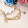 Dubai Gold Jewelry Sets Nigerian Wedding African Beads Crystal