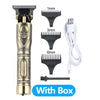 Electric Hair Clipper Cordless Rechargeable Shaver