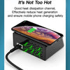 100W USB Fast Wireless Charger