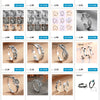 NEHZY 925 sterling silver new jewelry fashion couple ring