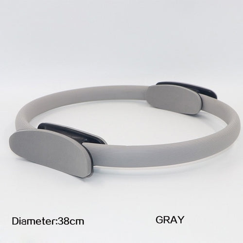 Yoga Pilates Ring Dual Grip Yoga Wheel Circle