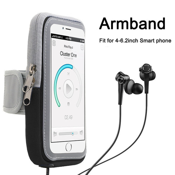 Universal 6" Sports Running Armband Phone Holder