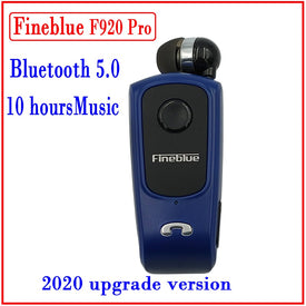 Fineblue F920 Pro Mini Wireless Retractable Portable Bluetooth Headset