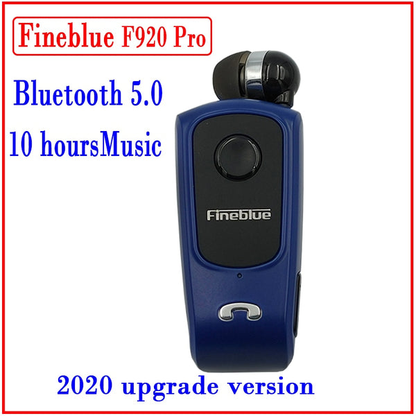 Fineblue F920 Pro Mini Wireless Retractable Portable Bluetooth Headset