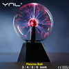 Novelty Magic Crystal Plasma Ball Touch Lamp 220V LED Night Light Child Nightlight