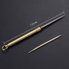 Titanium Outdoor Edc Portable Multifunctional Toothpick Bottle