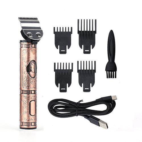 Electric Hair Clipper Cordless Rechargeable Shaver