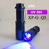 Litwod UV 365 & 395 Mini Penlight Q5 Led Flashlight Waterproof 3 Modes Torch
