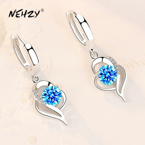 NEHZY 925 Sterling Silver New Woman Fashion Jewelry Earrings