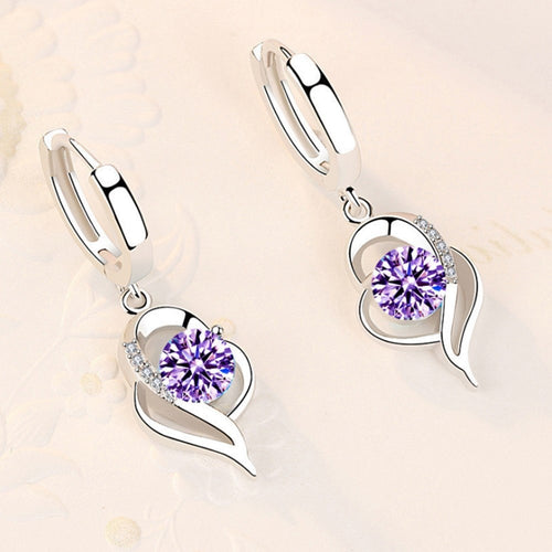 NEHZY 925 Sterling Silver New Woman Fashion Jewelry Earrings