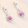 NEHZY 925 Sterling Silver New Woman Fashion Jewelry Earrings