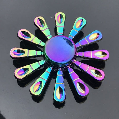 Tri-Fidget Spinner - Rainbow Colour