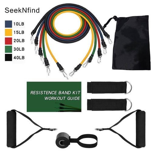 Elastic Resistance Fitness Bands