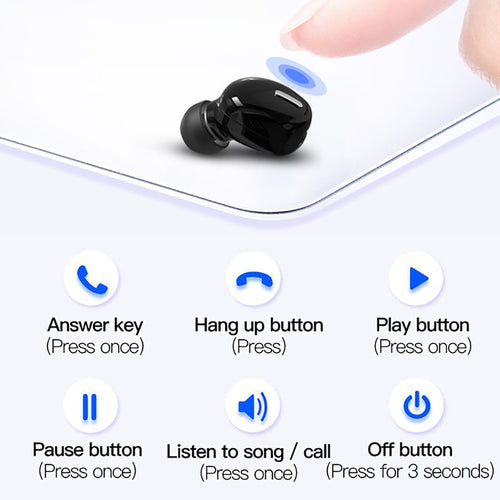 Mini Wireless Bluetooth 5.0 Earphone