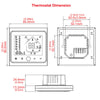 95~250V WiFi Smart Thermostat Temperature Controller