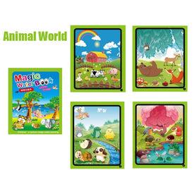 8 Types Montessori Toys Reusable Coloring Book