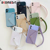 Wallet Phone Bag Case with Neck Strap