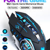 KOTION EACH Gaming Headset Deep Bass Stereo Game