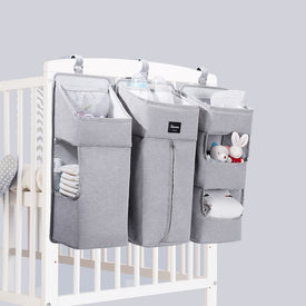 Sunveno Crib Organizer for Baby Crib Hanging Storage Bag