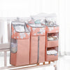 Sunveno Crib Organizer for Baby Crib Hanging Storage Bag