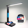 LAOPAO QI Wireless Charging LED Desk Lamp 10W With Calendar Temperature Alarm Clock Eye