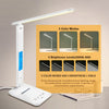 LAOPAO QI Wireless Charging LED Desk Lamp 10W With Calendar Temperature Alarm Clock Eye