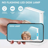 LAOPAO QI Wireless Charging LED Desk Lamp 10W With Calendar Temperature Alarm Clock Eye
