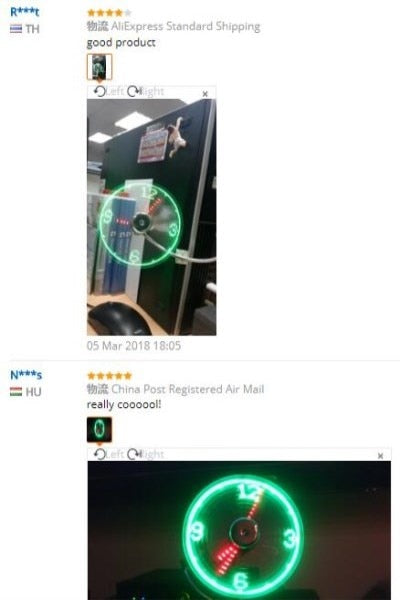 Hand Mini USB Fan Portable Gadgets Flexible Gooseneck LED Clock