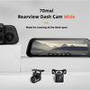 70mai Rear View Dash Cam