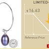 DOTEFFIL 925 Sterling Silver 6mm Full Sideways Necklace