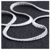 DOTEFFIL 925 Sterling Silver 6mm Full Sideways Necklace