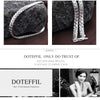DOTEFFIL 925 Sterling Silver 6mm Full Sideways Necklace