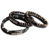 Natural Stone Bracelets Genuine Leather Braided Bracelet
