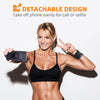Removable rotating sports phone wristband running wrist bag