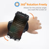 Removable rotating sports phone wristband running wrist bag