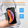 Removable rotating sports phone wristband running wrist bag
