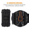 Removable rotating sports phone wristband running wrist bag