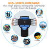 Removable rotating sports phone wristband running wrist bag
