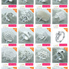 DOTEFFIL 925 Sterling Silver Heart-Shaped Open Ring