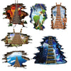 NEW Large 3d Cosmic Space Wall Sticker