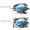 NEW Large 3d Cosmic Space Wall Sticker