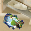 NEW Large 3d Cosmic Space Wall Sticker