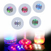 LED Coasters Foam Core Board 3 Modes 4 Lights Color