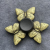 Bronze Poker Finger Spinner Thor Hammer Alloy Metal Hand Tri Spinner