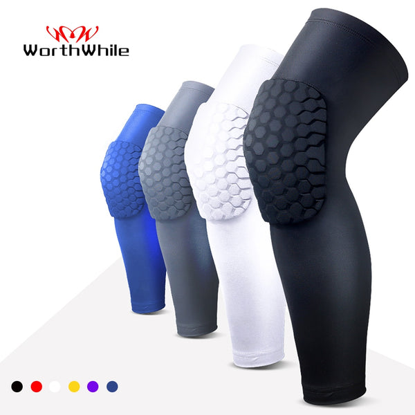 WorthWhile 1PC Basketball Knee Pads Protector Compression Sleeve